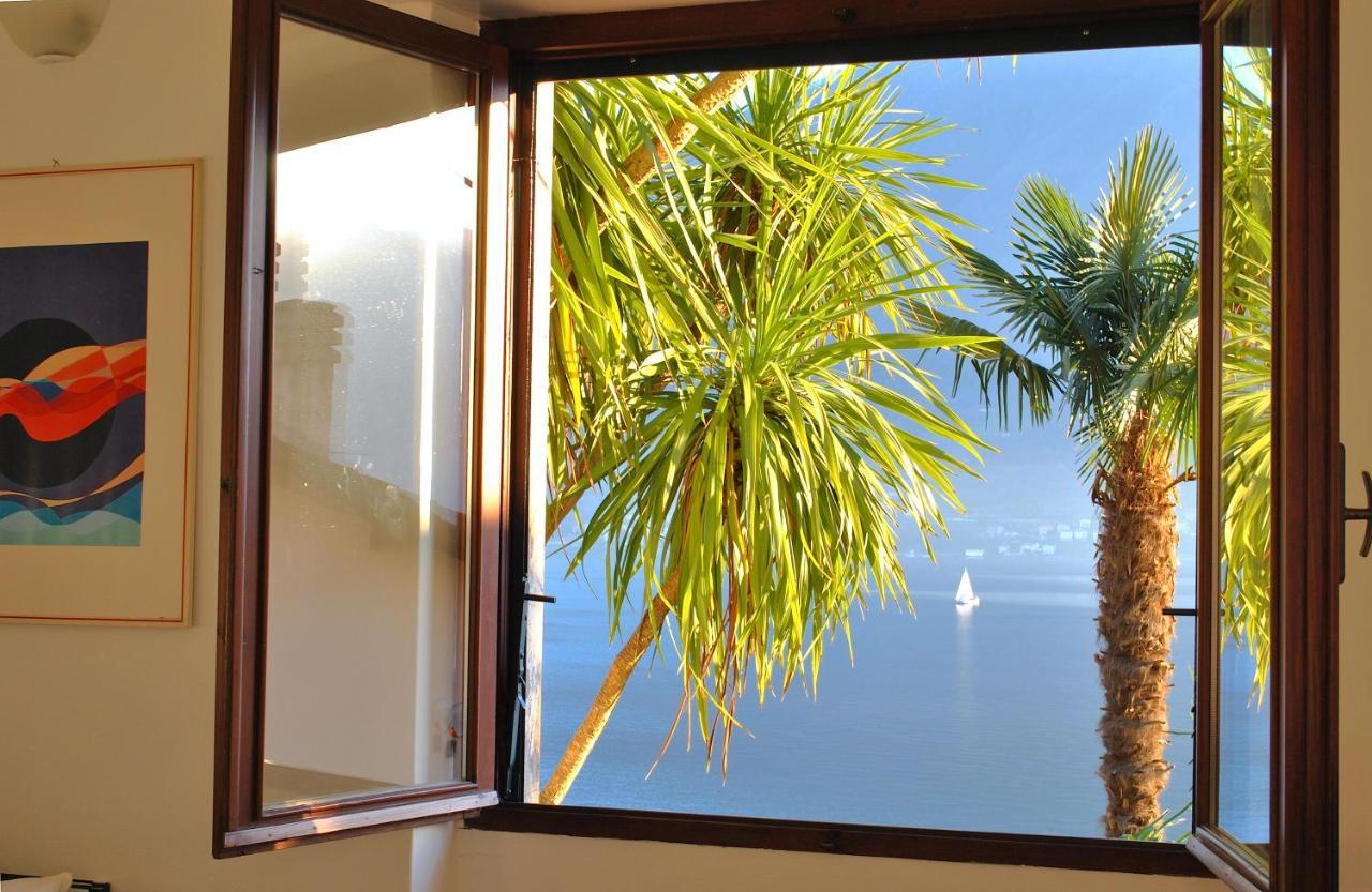 Apartment The Palm With Garden Sala Comacina Luaran gambar